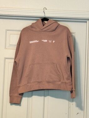 Pink Mauve Hoodie Sweatshirt